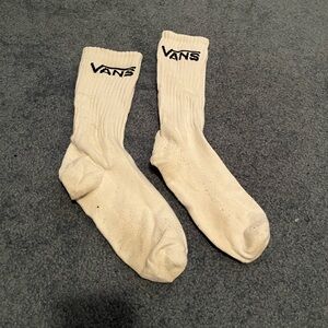 Classic Elastic White Vans Socks